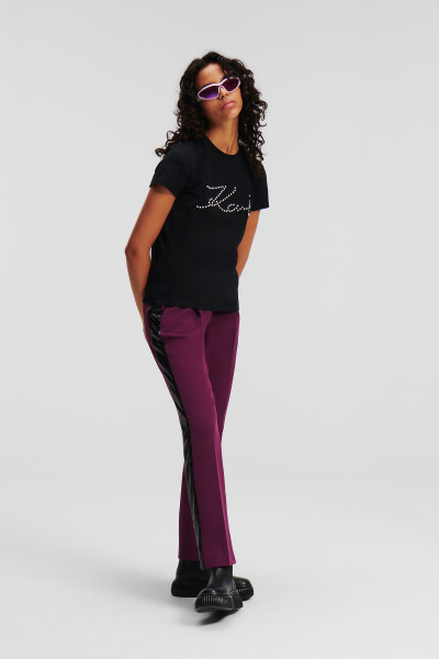 KALHOTY KARL LAGERFELD TAILORED EVENING PANTS - Fotografie č. 2