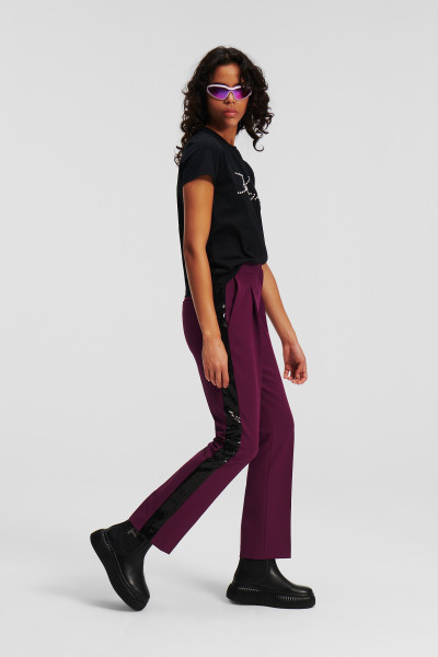 KALHOTY KARL LAGERFELD TAILORED EVENING PANTS - Fotografie č. 4