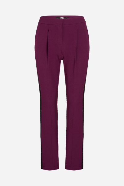 KALHOTY KARL LAGERFELD TAILORED EVENING PANTS - Fotografie č. 5