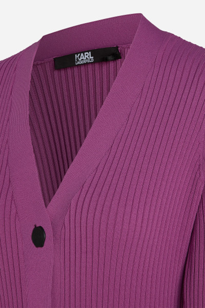 ŠATY KARL LAGERFELD LS KNIT DRESS - Fotografia č. 7