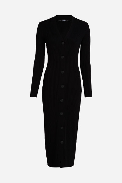ŠATY KARL LAGERFELD LS KNIT DRESS - Fotografia č. 5