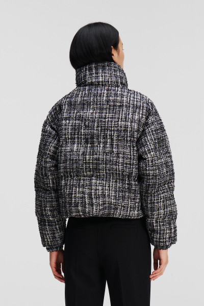 BUNDA KARL LAGERFELD BOUCLE PUFFER JACKET - Fotografia č. 3