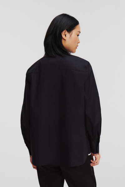 KOŠILE KARL LAGERFELD KARL HEM SIGNATURE SHIRT - Fotografie č. 4