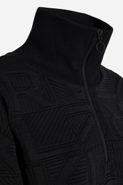 MELEGÍTŐ FELSŐ KARL LAGERFELD ATHLEISURE QUILTED ZIP UP - Kép 7