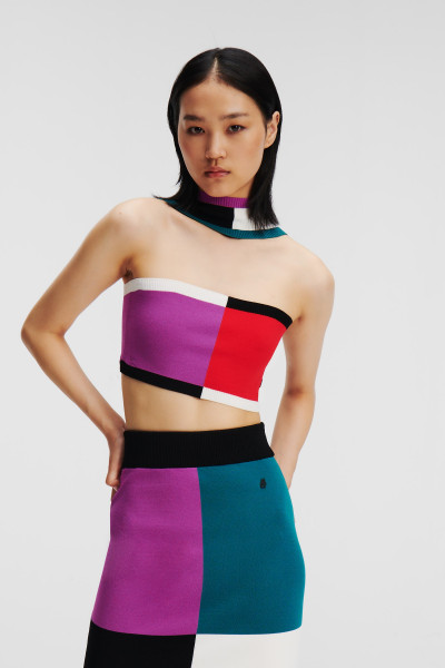 SVETER KARL LAGERFELD HUN'S PICK KNIT TOP - Fotografia č. 1