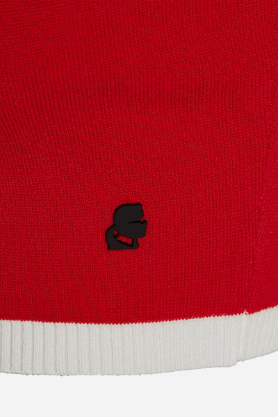 SVETER KARL LAGERFELD HUN'S PICK KNIT TOP - Fotografia č. 6