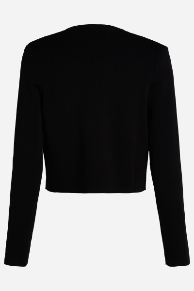 SVETER KARL LAGERFELD CROPPED KNIT CARDIGAN - Fotografia č. 8