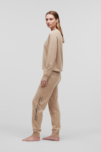 SVETR KARL LAGERFELD CASHMERE SWEATER - Fotografie č. 2