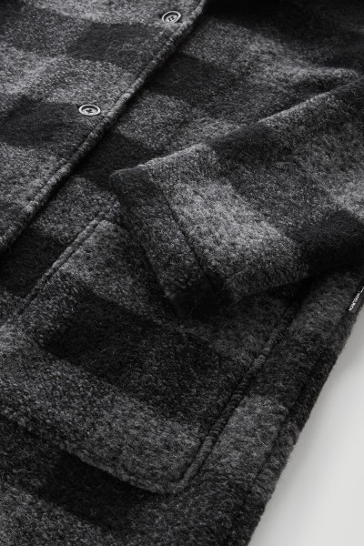 KABÁT WOOLRICH HOODED LONG GENTRY COAT - Fotografia č. 8