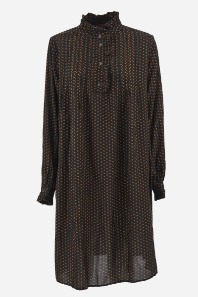 ŠATY LA MARTINA WOMAN DRESS L/S PRINTED POPLIN - Fotografie č. 5