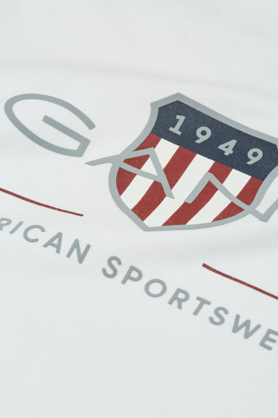 PÓLÓ GANT ARCHIVE SHIELD SS T-SHIRT - Kép 3