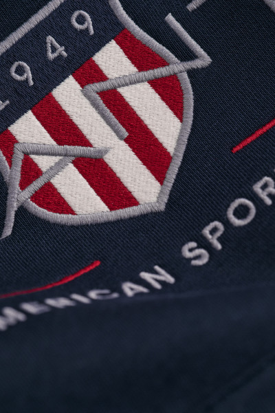 MELEGÍTŐ FELSŐ GANT ARCHIVE SHIELD RAGLAN HOODIE - Kép 3