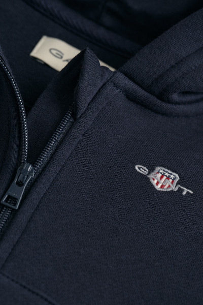 MELEGÍTŐ FELSŐ GANT SHIELD ZIP HOODIE - Kép 2