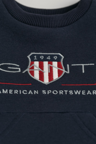 MELEGÍTŐ FELSŐ GANT ARCHIVE SHIELD C-NECK - Kép 2