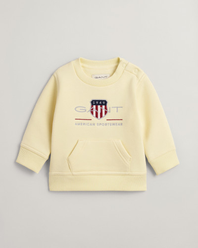 MELEGÍTŐ FELSŐ GANT ARCHIVE SHIELD C-NECK - Kép 3