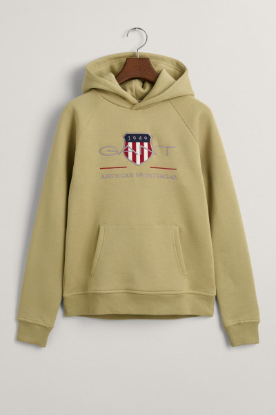 MIKINA GANT ARCHIVE SHIELD HOODIE - Fotografie č. 4