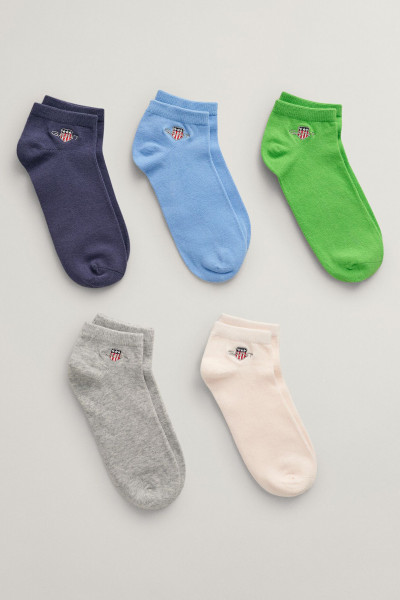 ZOKNI GANT SHIELD SNEAKER SOCKS 5-PACK - Kép 2