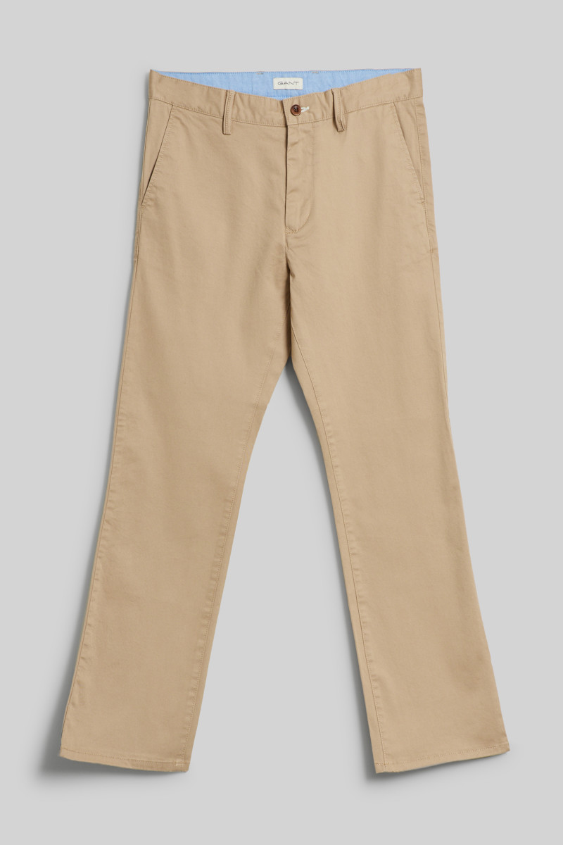 NOHAVICE GANT CHINO DARK KHAKI