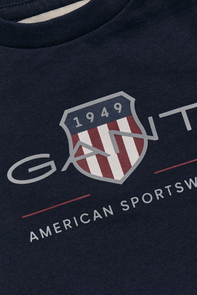 TRIČKO GANT ARCHIVE SHIELD SS T-SHIRT - Fotografie č. 2
