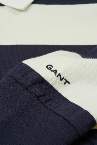PÓLÓ GANT STRIPED CROPPED RUGGER - Kép 3