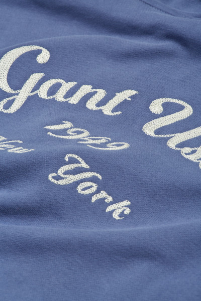 MIKINA GANT CROPPED SCRIPT LOGO ZIP HOODIE - Fotografie č. 3
