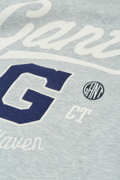 MELEGÍTŐ FELSŐ GANT RELAXED GRAPHIC C-NECK - Kép 3