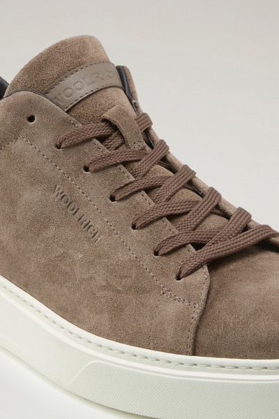 TENISKY WOOLRICH CLASSIC COURT MAN CAMOSCIO - Fotografia č. 5