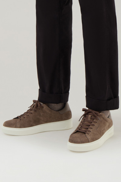 TENISKY WOOLRICH CLASSIC COURT MAN CAMOSCIO - Fotografia č. 6