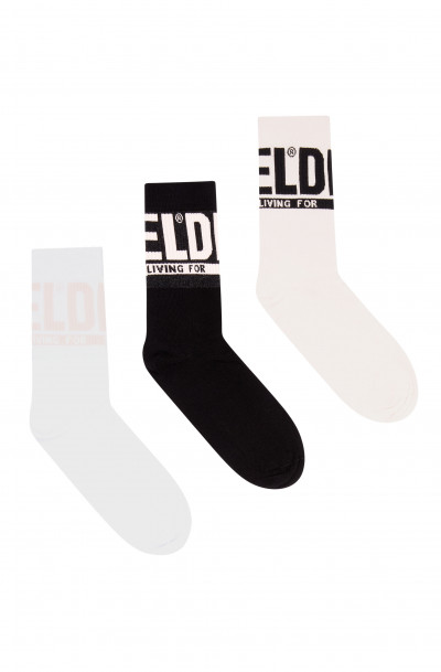 PONOŽKY DIESEL SKM-RAY-3-PACK SOCKS - Fotografia č. 1