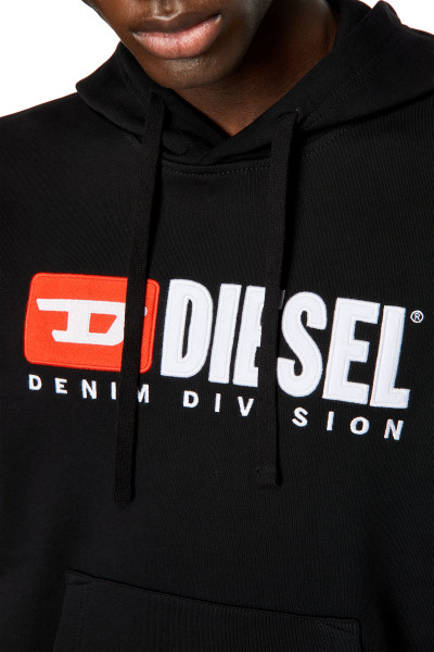 MIKINA DIESEL S-GINN-HOOD-DIV SWEAT-SHIRT - Fotografia č. 4