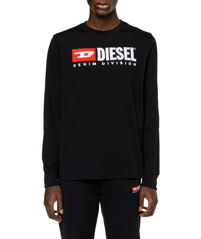 TRIČKO DIESEL T-JUST-LS-DIV T-SHIRT - Fotografie č. 1