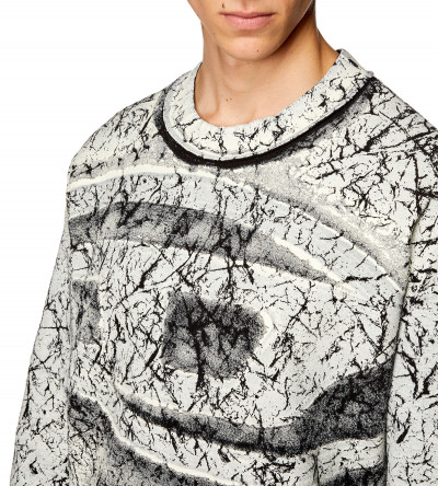 MIKINA DIESEL S-MACOVAL SWEAT-SHIRT - Fotografia č. 4