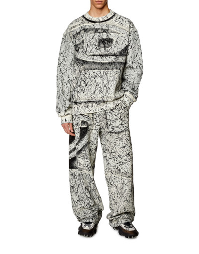 MIKINA DIESEL S-MACOVAL SWEAT-SHIRT - Fotografia č. 2