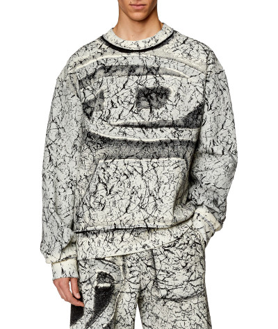 MIKINA DIESEL S-MACOVAL SWEAT-SHIRT - Fotografia č. 1