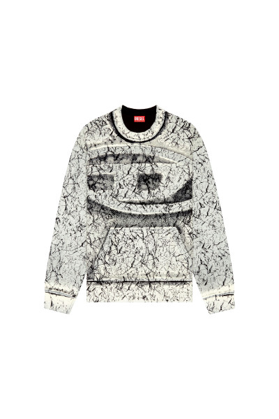 MIKINA DIESEL S-MACOVAL SWEAT-SHIRT - Fotografia č. 5