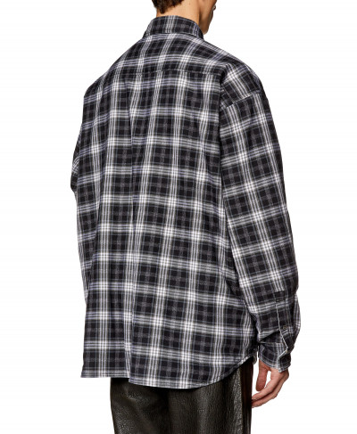 BUNDA DIESEL S-DEWNY-DOUBLE-CHECK-A JACKET - Fotografia č. 3