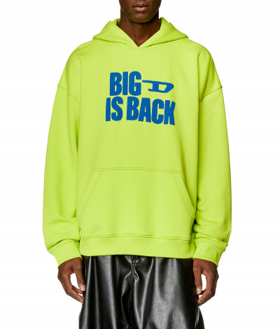 MIKINA DIESEL S-BOXT-HOOD-N2 SWEAT-SHIRT - Fotografia č. 1