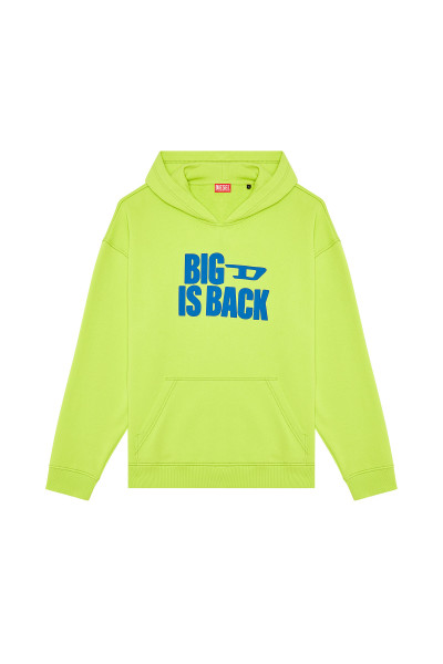 MIKINA DIESEL S-BOXT-HOOD-N2 SWEAT-SHIRT - Fotografia č. 4