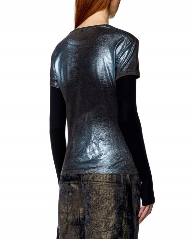 TRIČKO DIESEL T-MIWA T-SHIRT - Fotografie č. 4