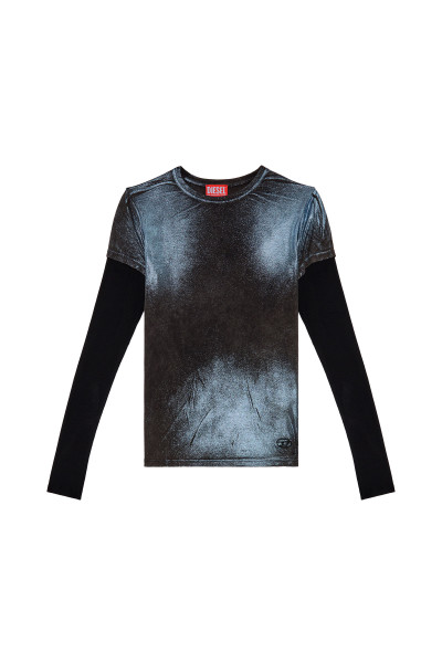 TRIČKO DIESEL T-MIWA T-SHIRT - Fotografie č. 5