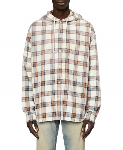 KOŠEĽA DIESEL S-DEWNY-HOOD SHIRT - Fotografia č. 3