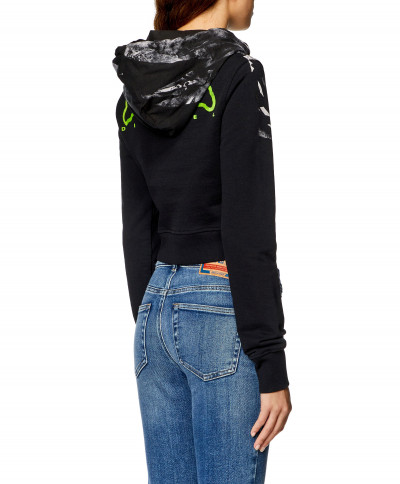 MIKINA DIESEL F-SLIMMY-HOOD SWEAT-SHIRT - Fotografia č. 2
