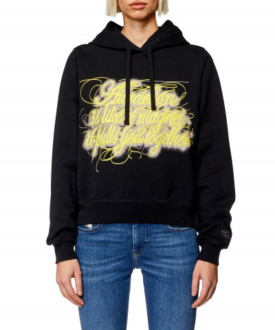 MIKINA DIESEL F-REGGY-HOOD-N3 SWEAT-SHIRT - Fotografia č. 1