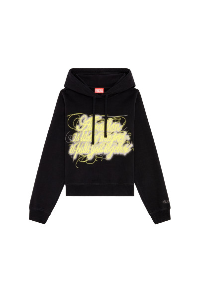 MIKINA DIESEL F-REGGY-HOOD-N3 SWEAT-SHIRT - Fotografia č. 3