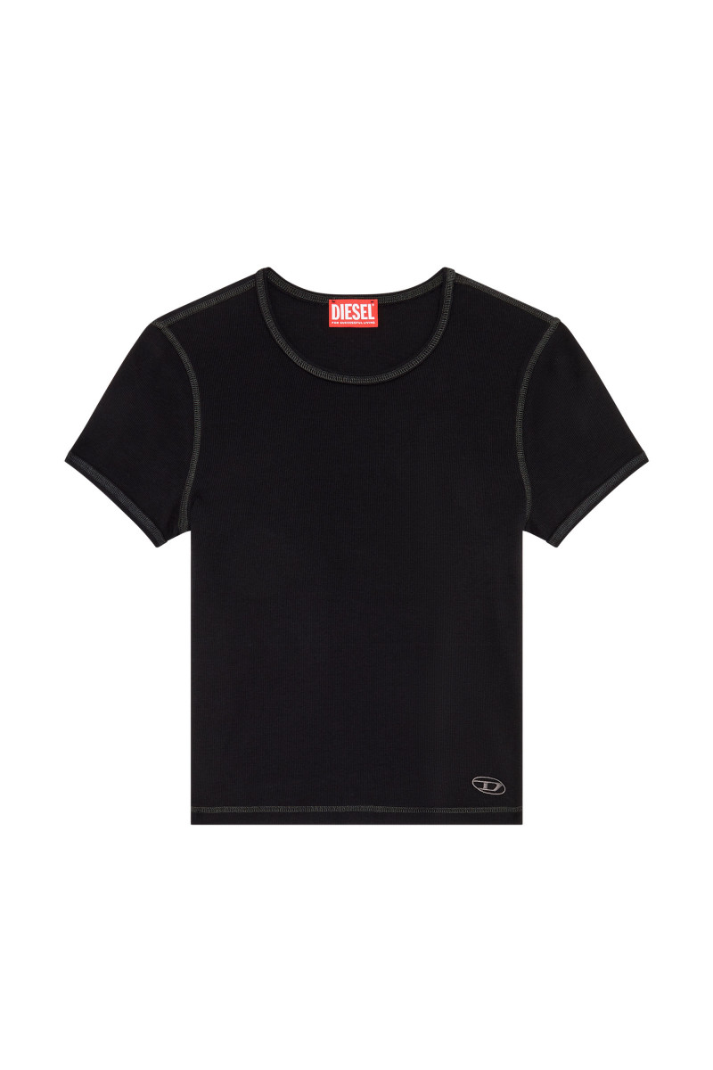 TRIČKO DIESEL T-ELE-LONG-N2 T-SHIRT BLACK | VERMONT SK