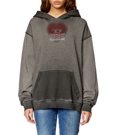 MIKINA DIESEL S-BOXT-HOOD-N10 SWEAT-SHIRT - Fotografia č. 1