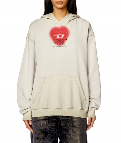 MIKINA DIESEL S-BOXT-HOOD-N10 SWEAT-SHIRT - Fotografia č. 1