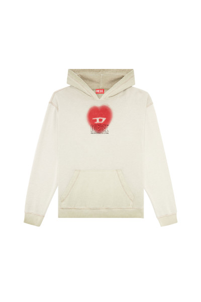 MIKINA DIESEL S-BOXT-HOOD-N10 SWEAT-SHIRT - Fotografia č. 4