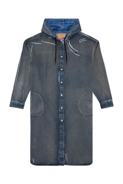 RUHA DIESEL DE-DALIS-HOOD-S DRESS - Kép 4