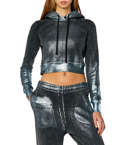 MIKINA DIESEL F-SLIMMY-HOOD-N1 SWEAT-SHIRT - Fotografia č. 1